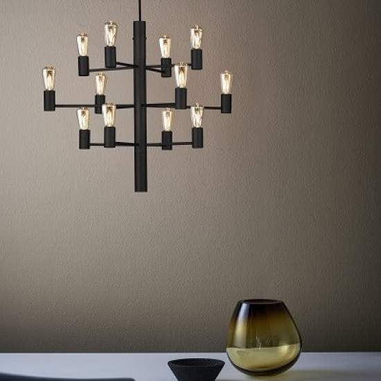 Manola Grafit Liten från 4399 kr inkl.ljuskälla